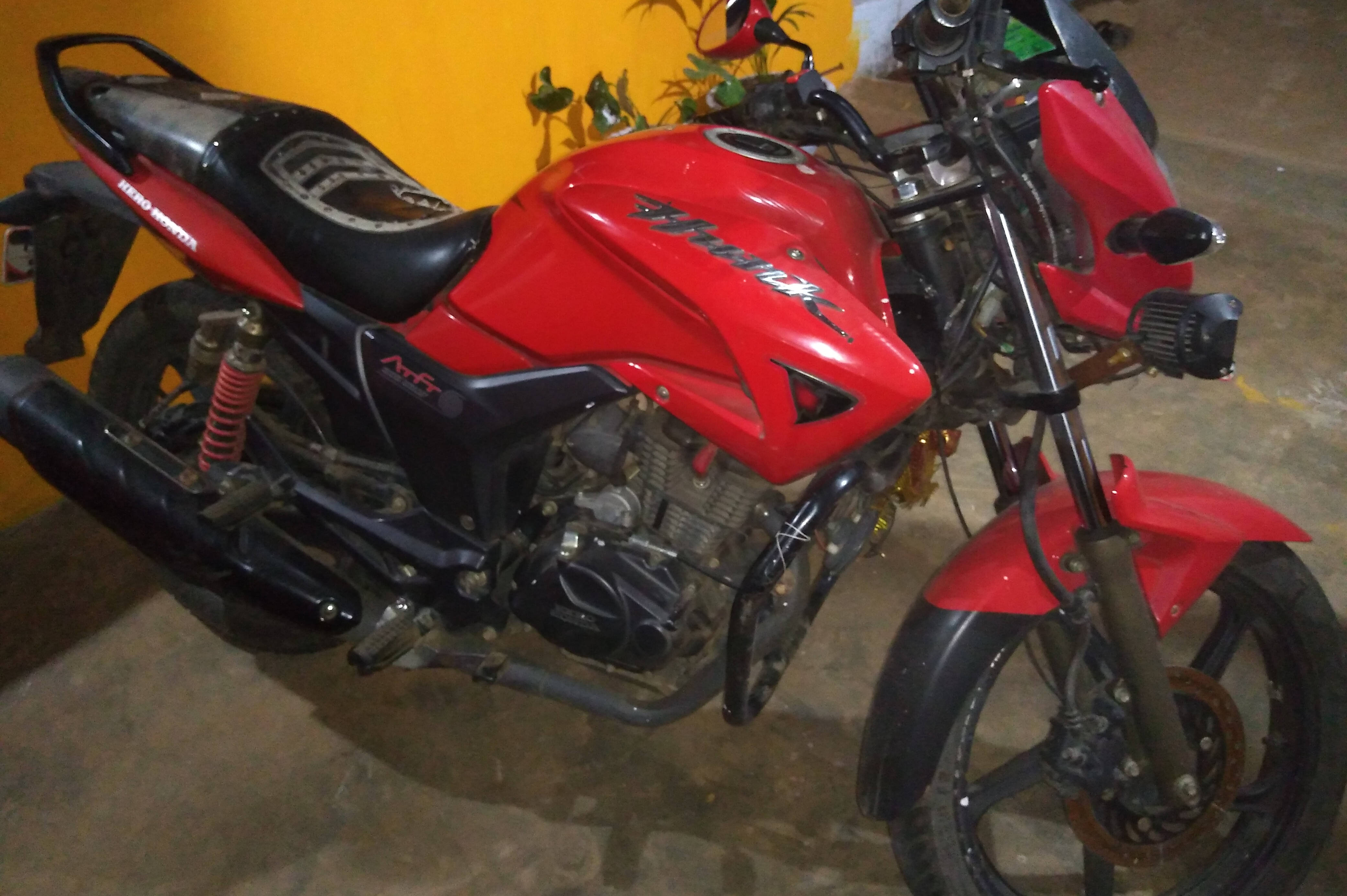 Hero Motocorp Hunk Double Disc Self Cast