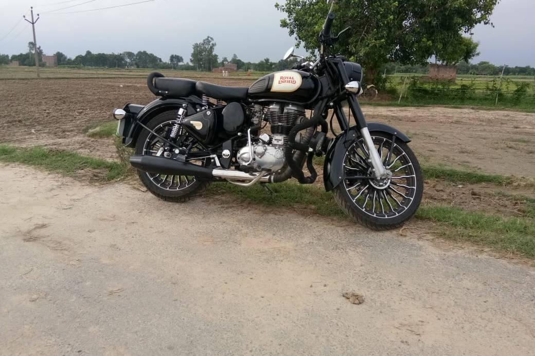 BS6 Royal Enfield Classic 350 Black