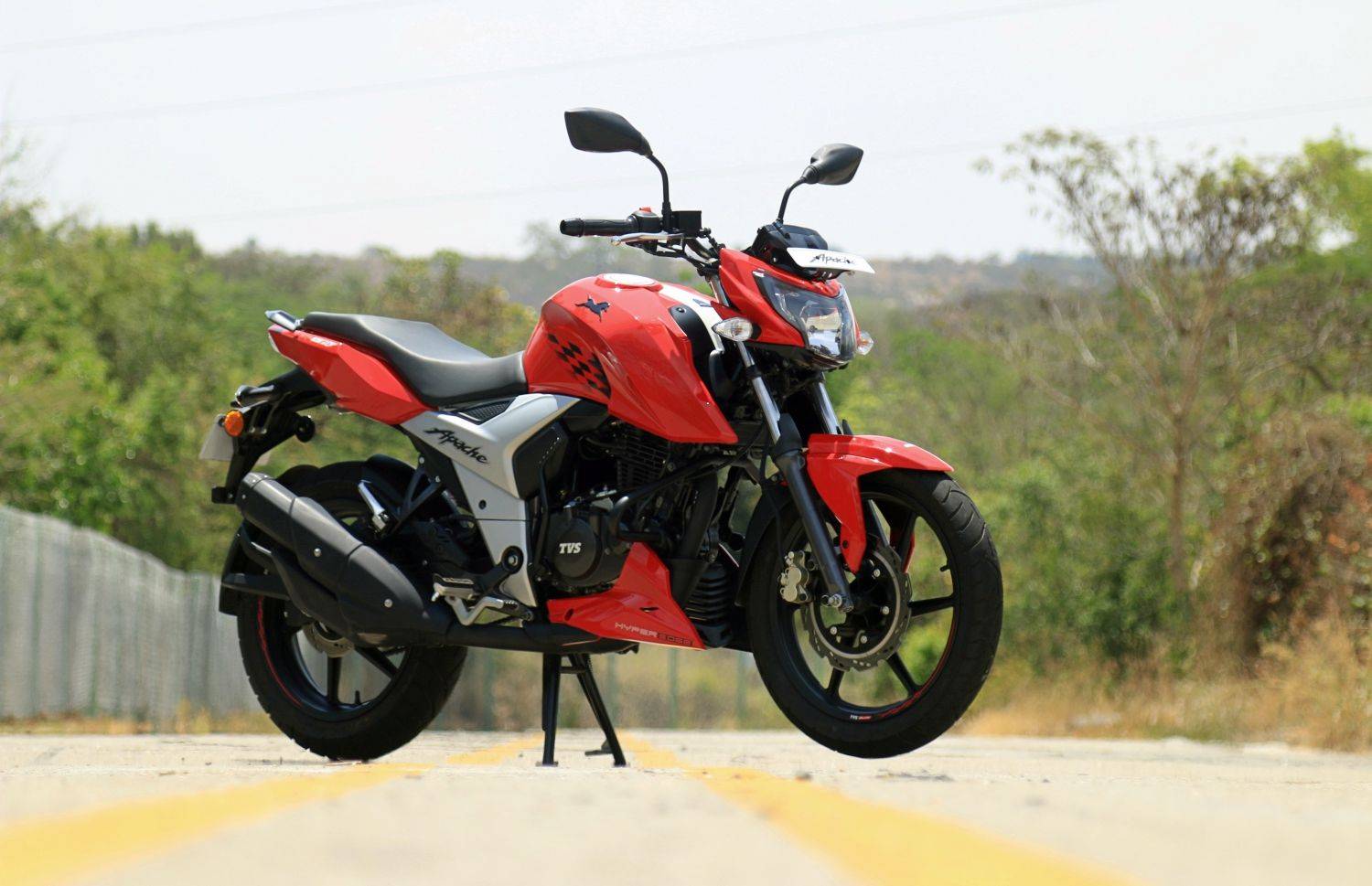 TVS Apache RTR V First Ride Review BikeDekho