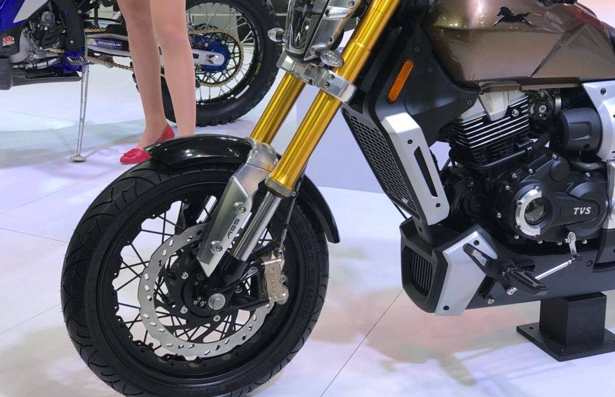 TVS Unveils Zeppelin Concept At Auto Expo 2018