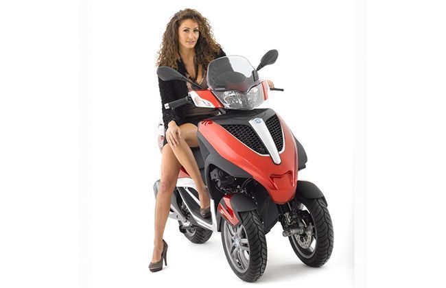 Piaggio Three-Wheeled Scooter