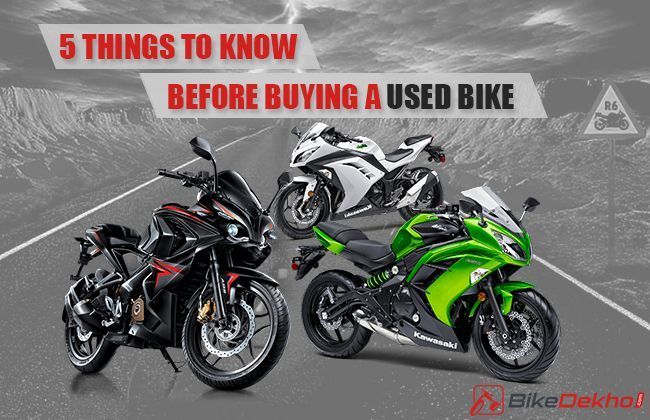 Things to know before buying a used bike