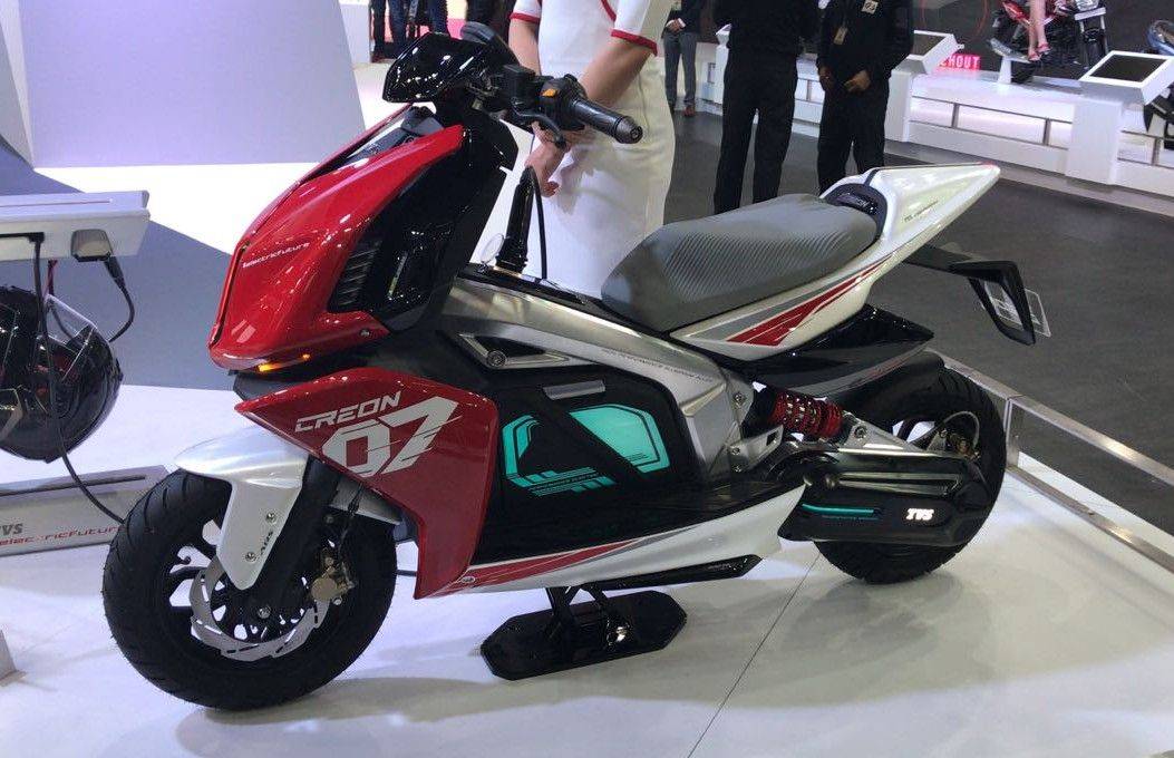 TVS Showcases Its Green Future At Auto Expo 2018