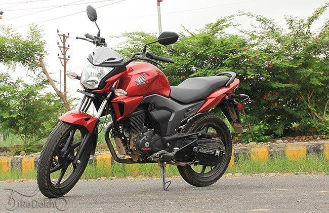 Honda cb trigger front deals tyre size