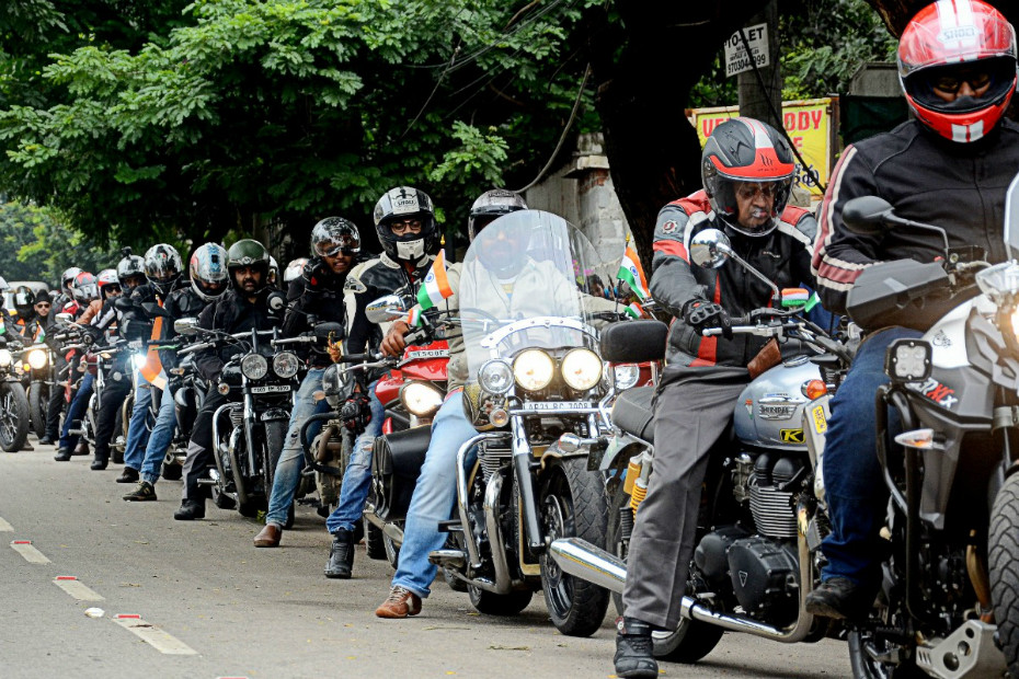 Over 500 Riders Participate in Triumph’s Freedom Ride