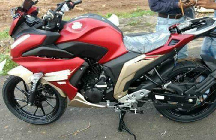 Yamaha Fazer 250 Spotted Without Camouflage