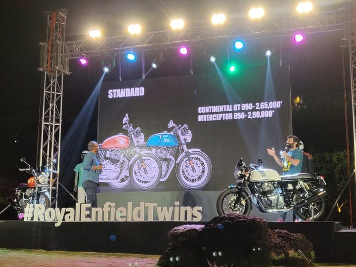 Royal Enfield Interceptor 650 And Continental GT 650 Launched In India Royal Enfield Interceptor 650 And Continental GT 650 Launched In India