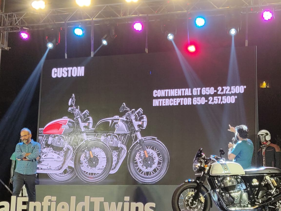 Royal Enfield Interceptor 650 And Continental GT 650 Launched In India