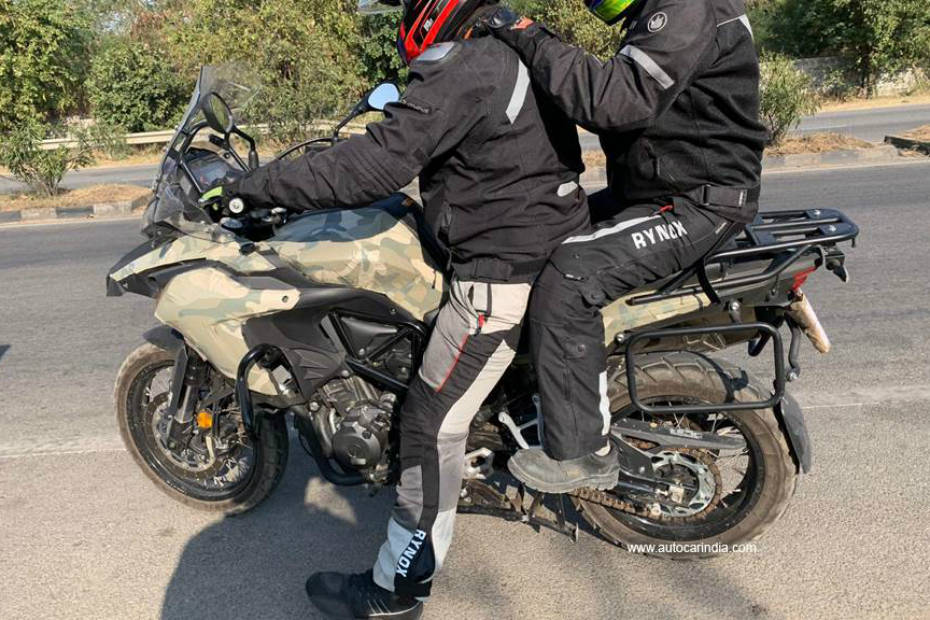 Benelli TRK 502X Spied Testing In India