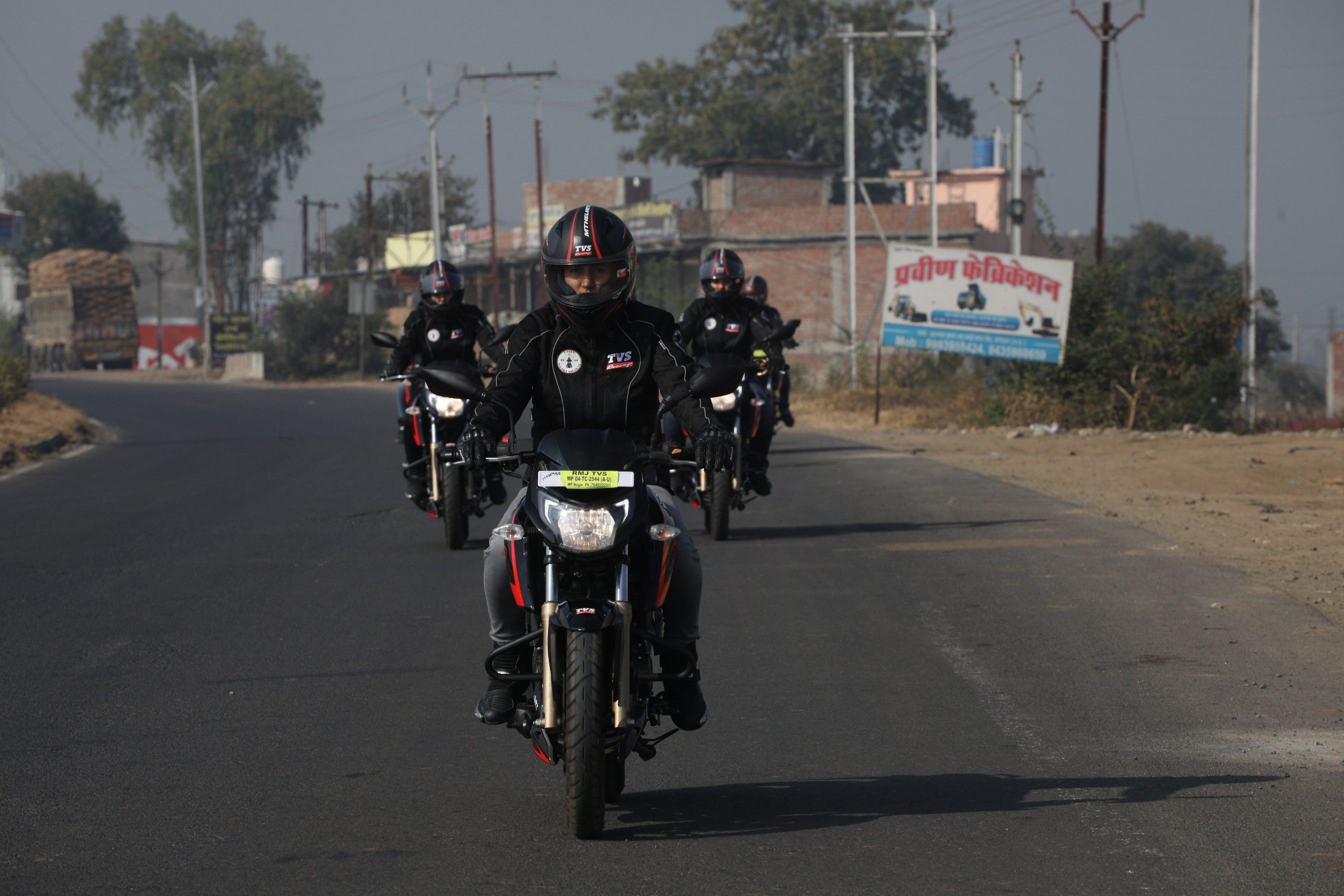 TVS Flags Off ‘Ride Of Honour’ Motorcycle Expedition