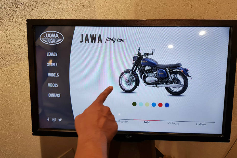 First Jawa Showroom Inaugurated In India