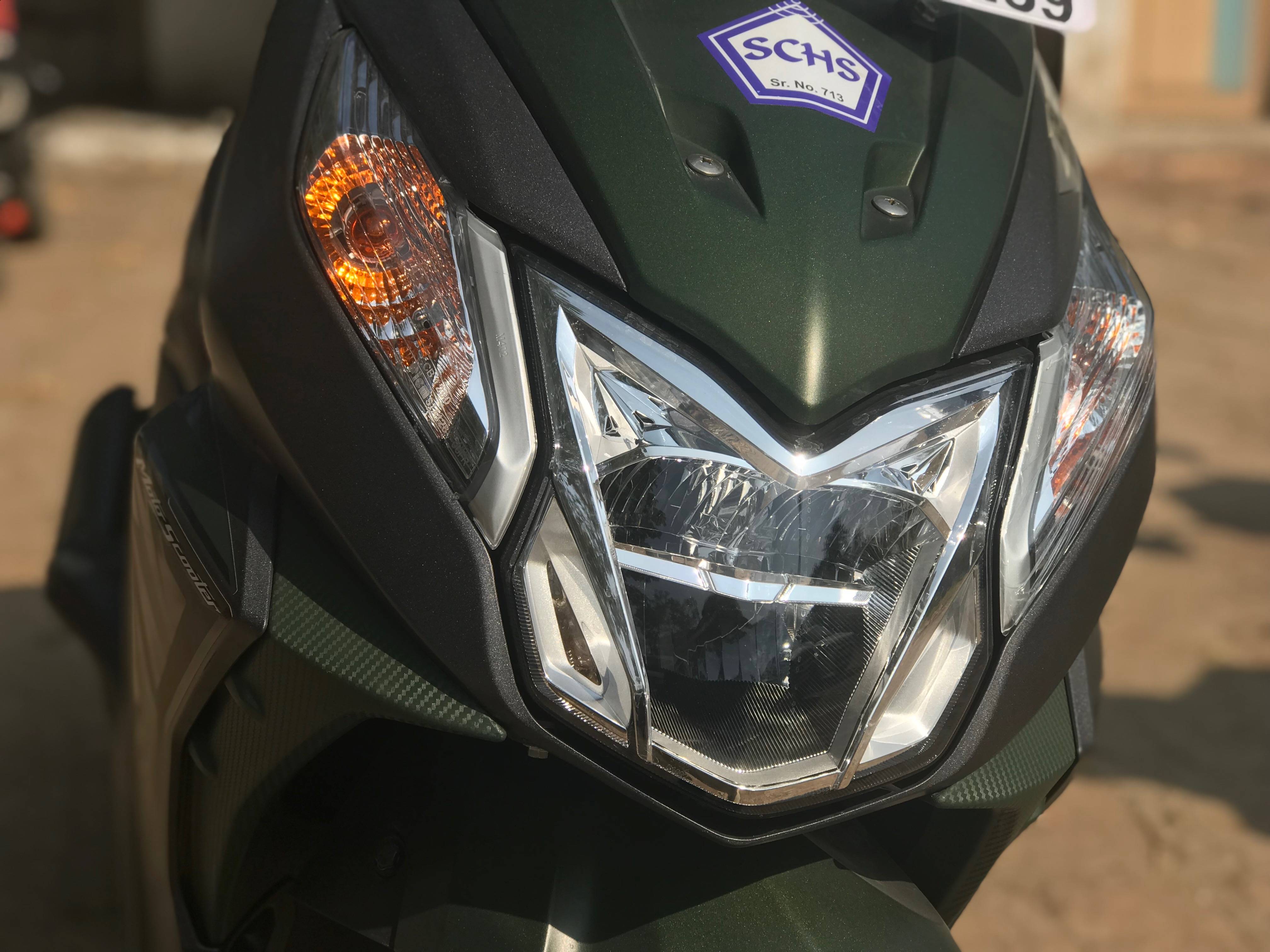 Honda dio shop headlight