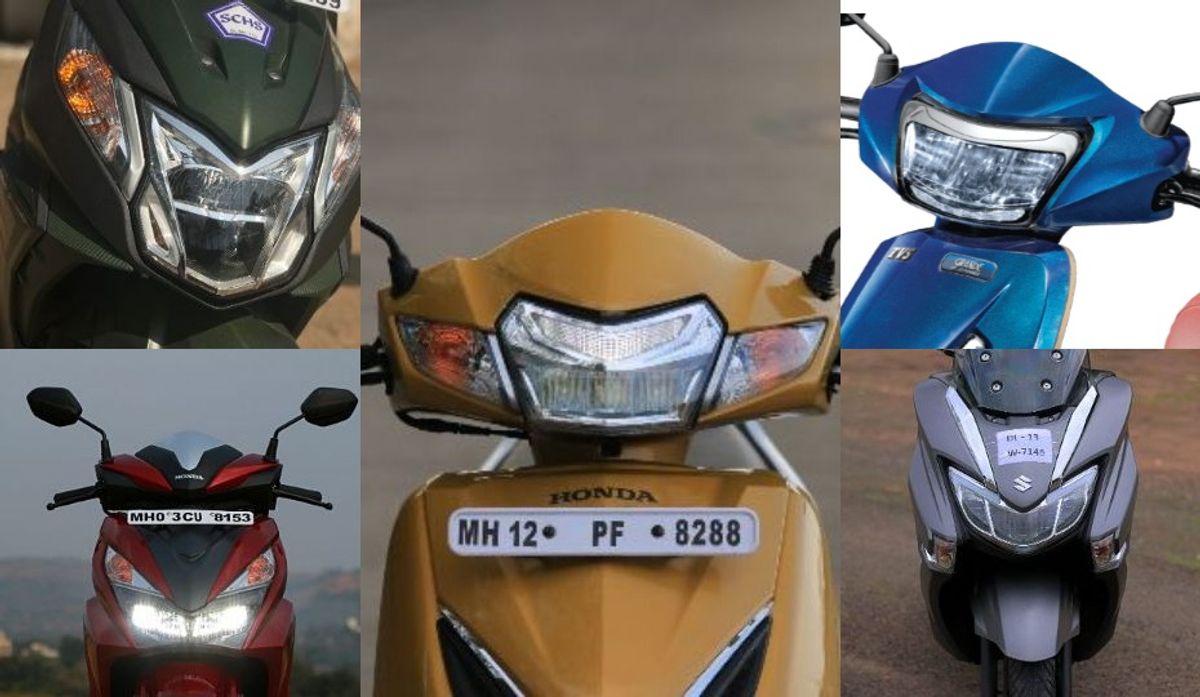 Top 5 Scooters With LED Headlamps: Honda Dio, Grazia, Jupiter And More Top 5 Scooters With LED Headlamps: Honda Dio, Grazia, Jupiter And More