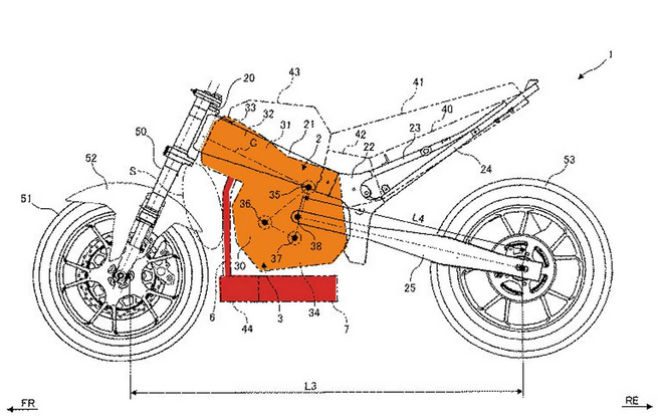 Suzuki Engine Layout Patent