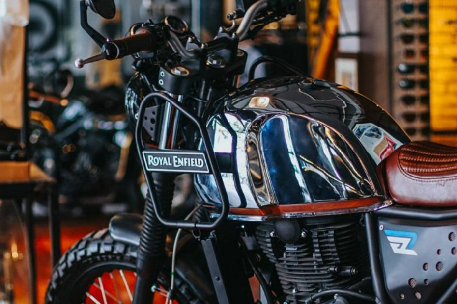 Royal Enfield Himalayan Gets The Flavour Of A Scrambler Gaadi