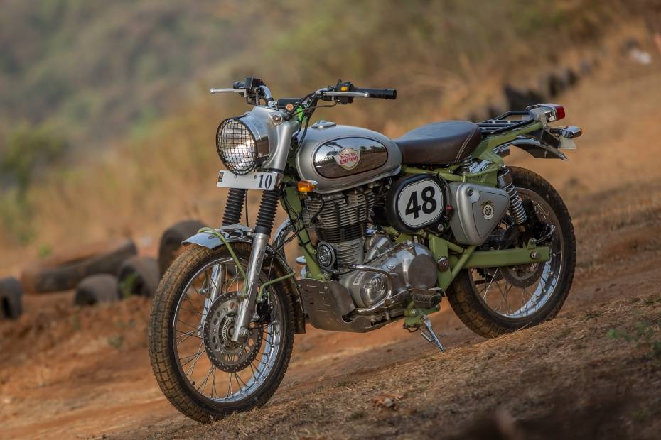 royal enfield classic trials