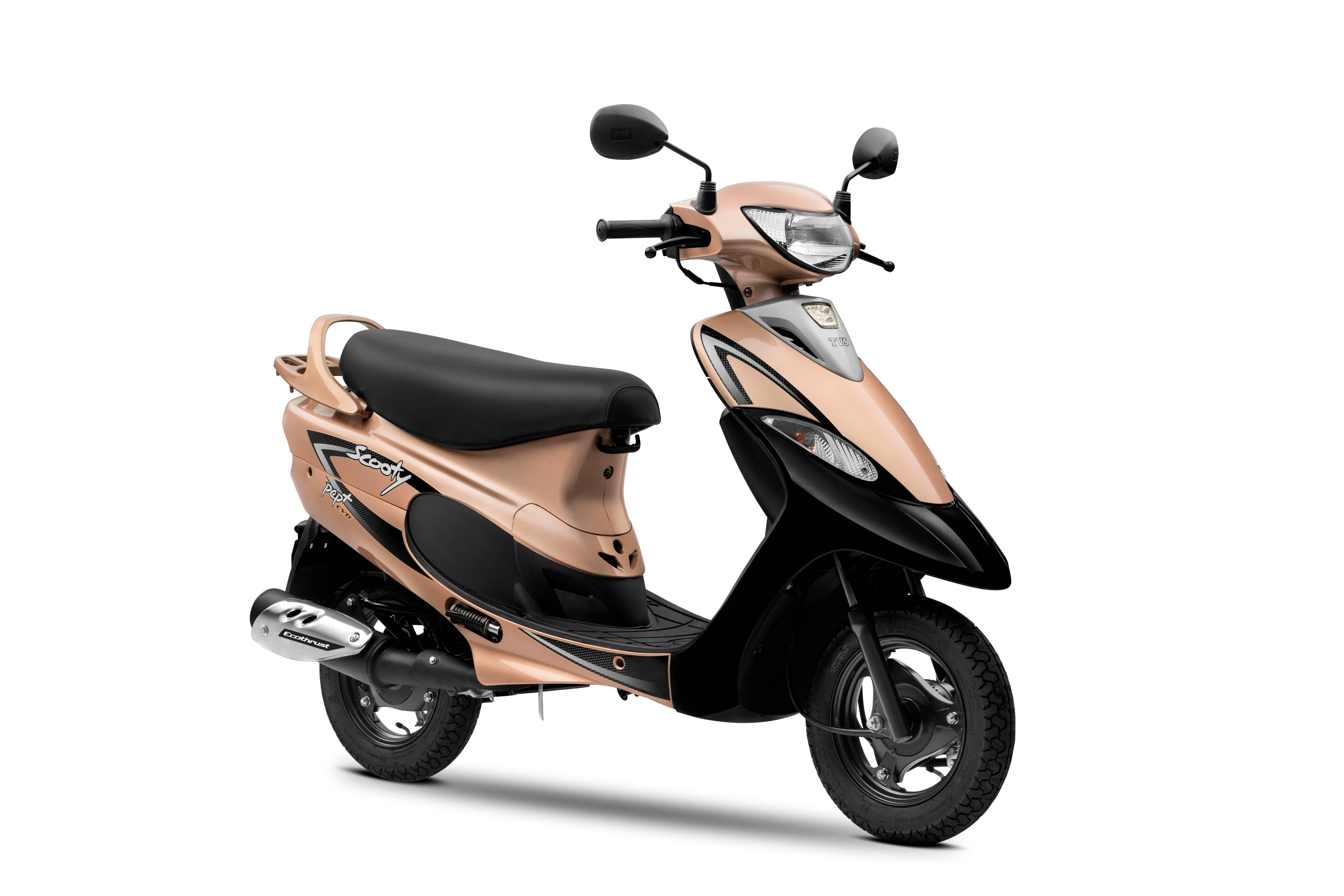 TVS Scooty Pep+ Launched With 2 New Colours | BikeDekho