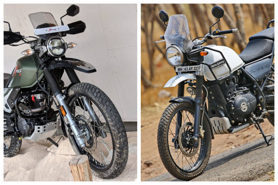 Hero Xpulse 200 Vs Royal Enfield Himalayan Spec Comparison Bikedekho