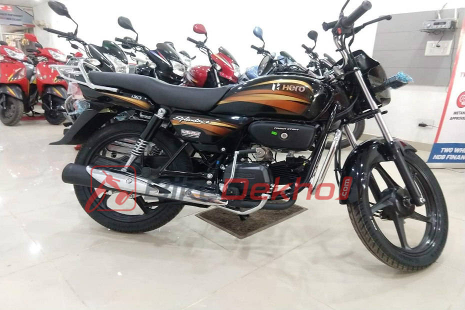 Hero Splendor Plus 25th Anniversary Edition Spotted At ...