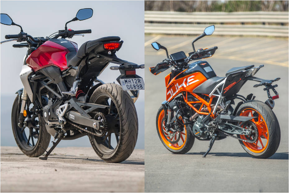 Honda CB300R Vs KTM 390 Duke: Photo Gallery | BikeDekho