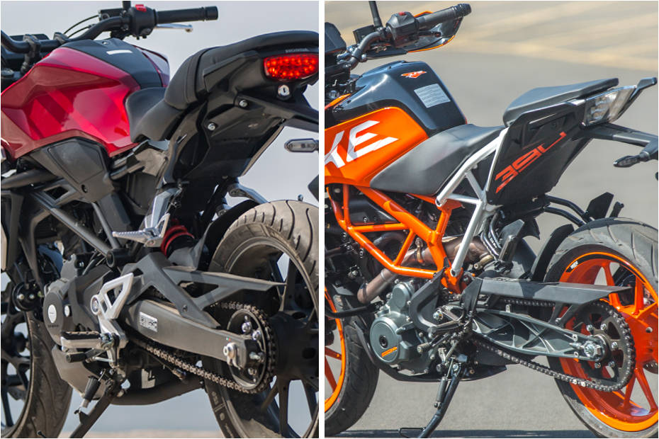 Honda CB300R Vs KTM 390 Duke: Photo Gallery | BikeDekho