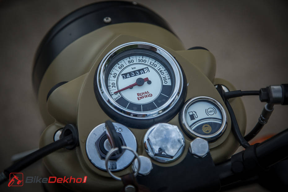 royal enfield classic 350 signals fuel indicator