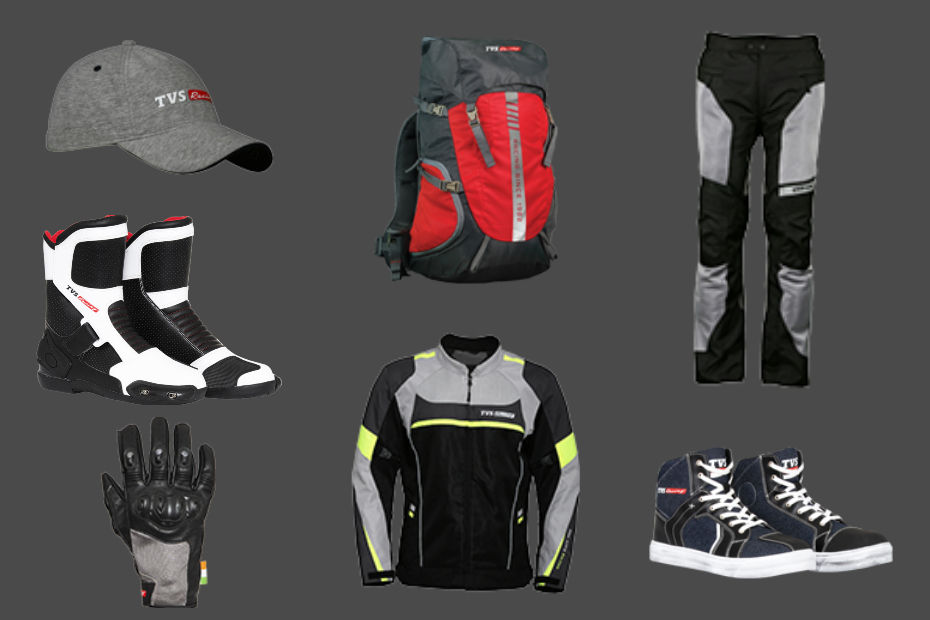 TVS Launches Official Riding Gear And Merchandise At MotoSoul