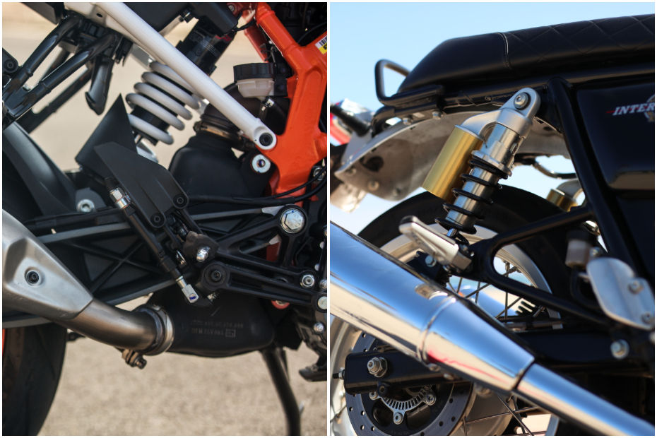 What is best in Mono, Twin or Dual shock suspension for motorcycles