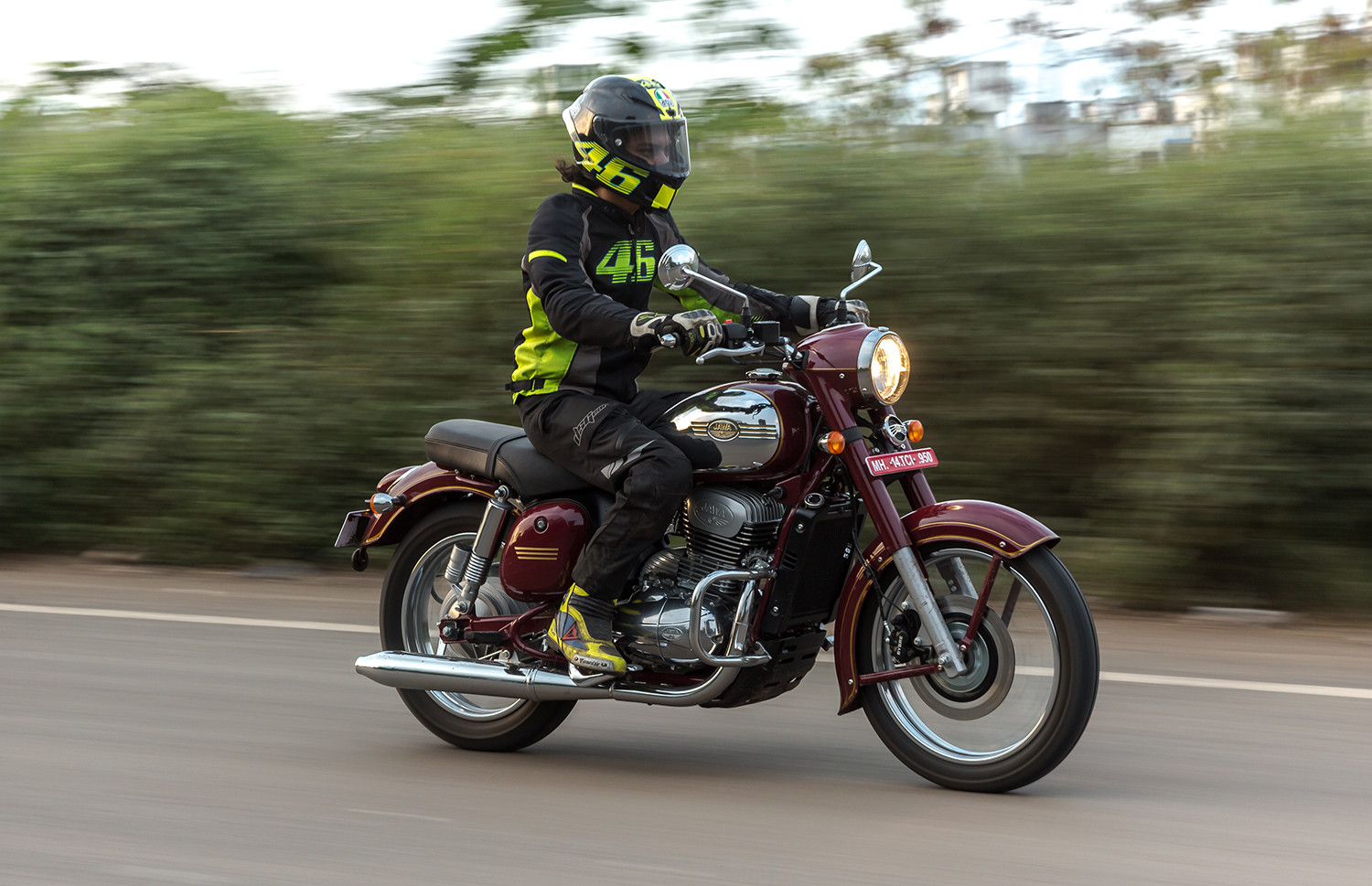 Jawa Road Test Review BikeDekho