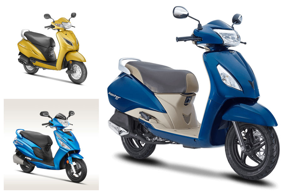  5 Scooters With The Most Colour Options