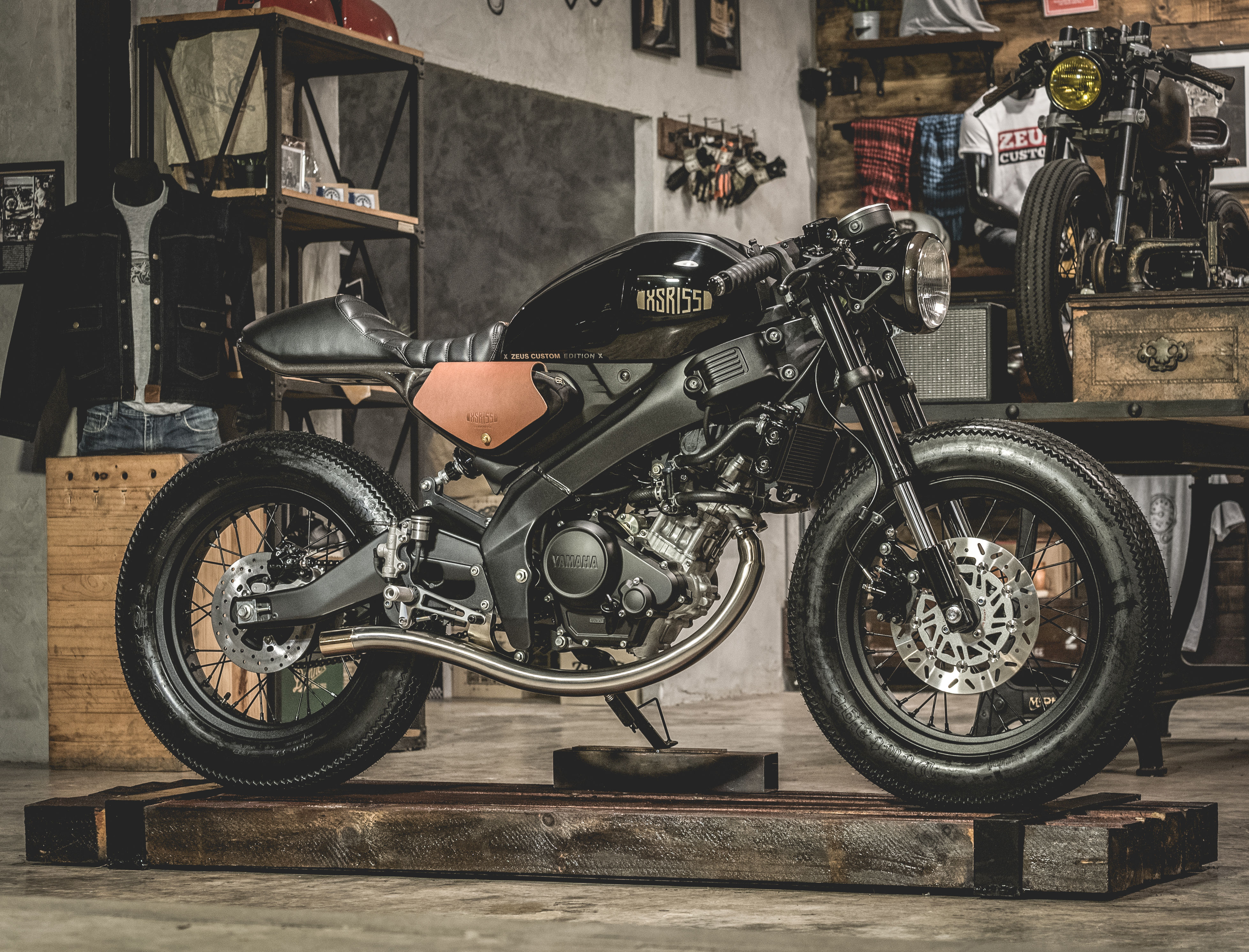 Zeus Custom Works Its Magic With This One Of a Kind Yamaha XSR155 ...