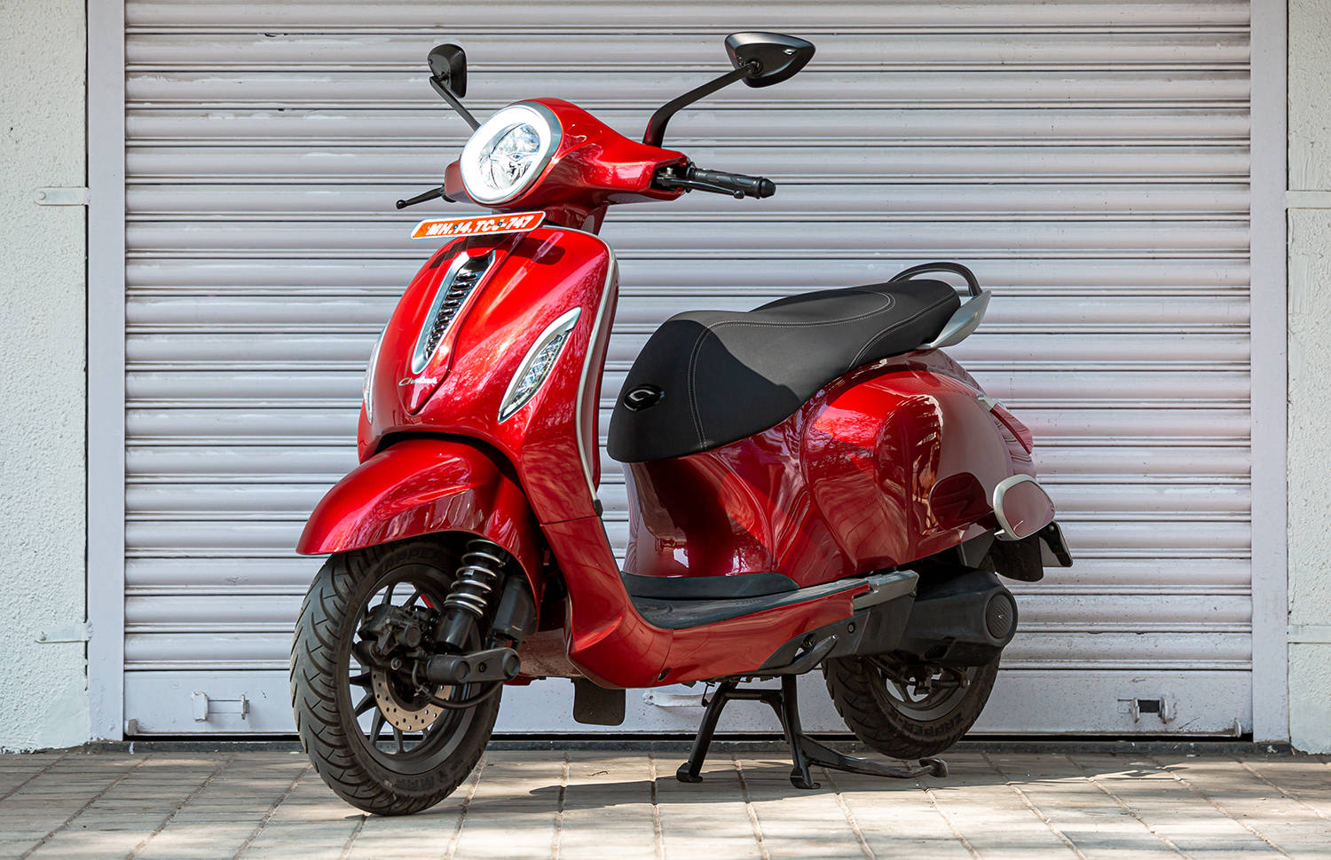 Bajaj Chetak Electric Scooter: Review In Images | BikeDekho