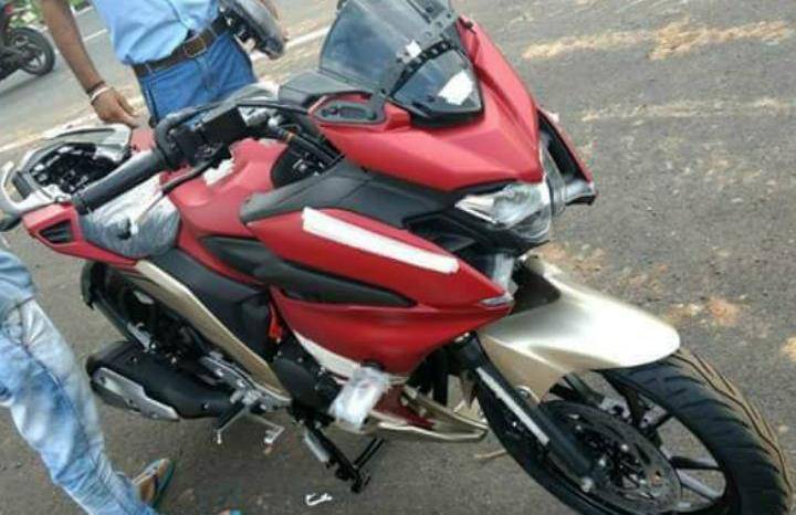 Yamaha Fazer 250 Spotted Without Camouflage