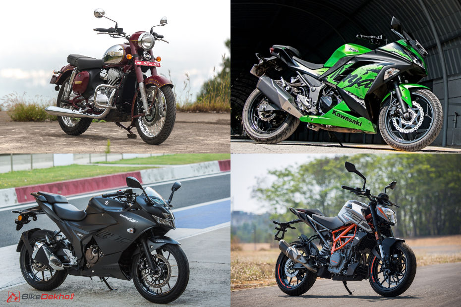 Best Motorcycles Between 250cc To 300cc