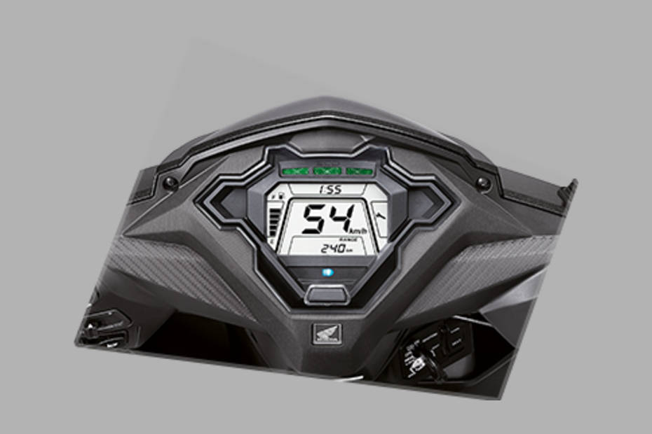 Honda dio best sale bs6 digital meter