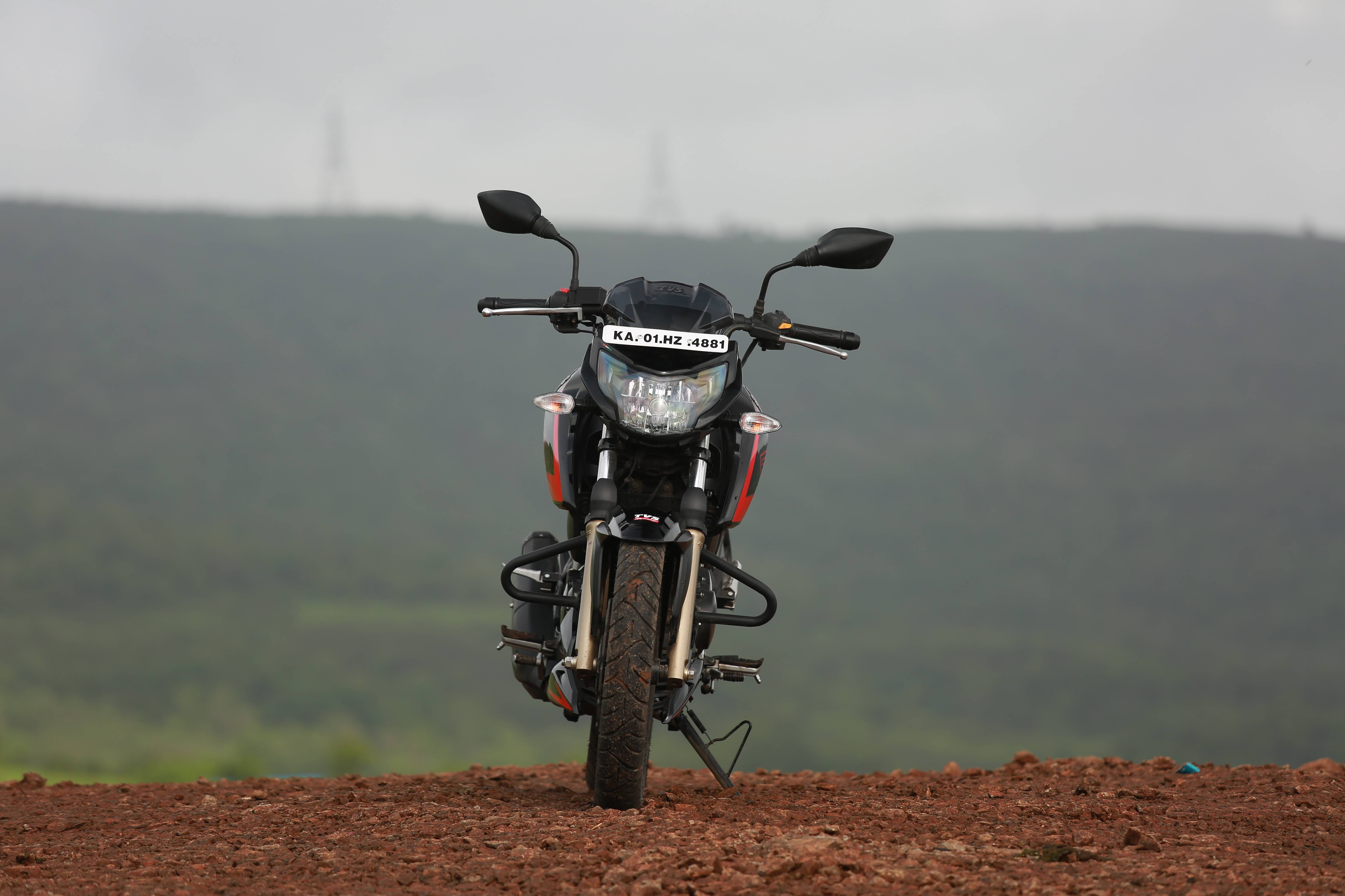 apache rtr bs6 mileage