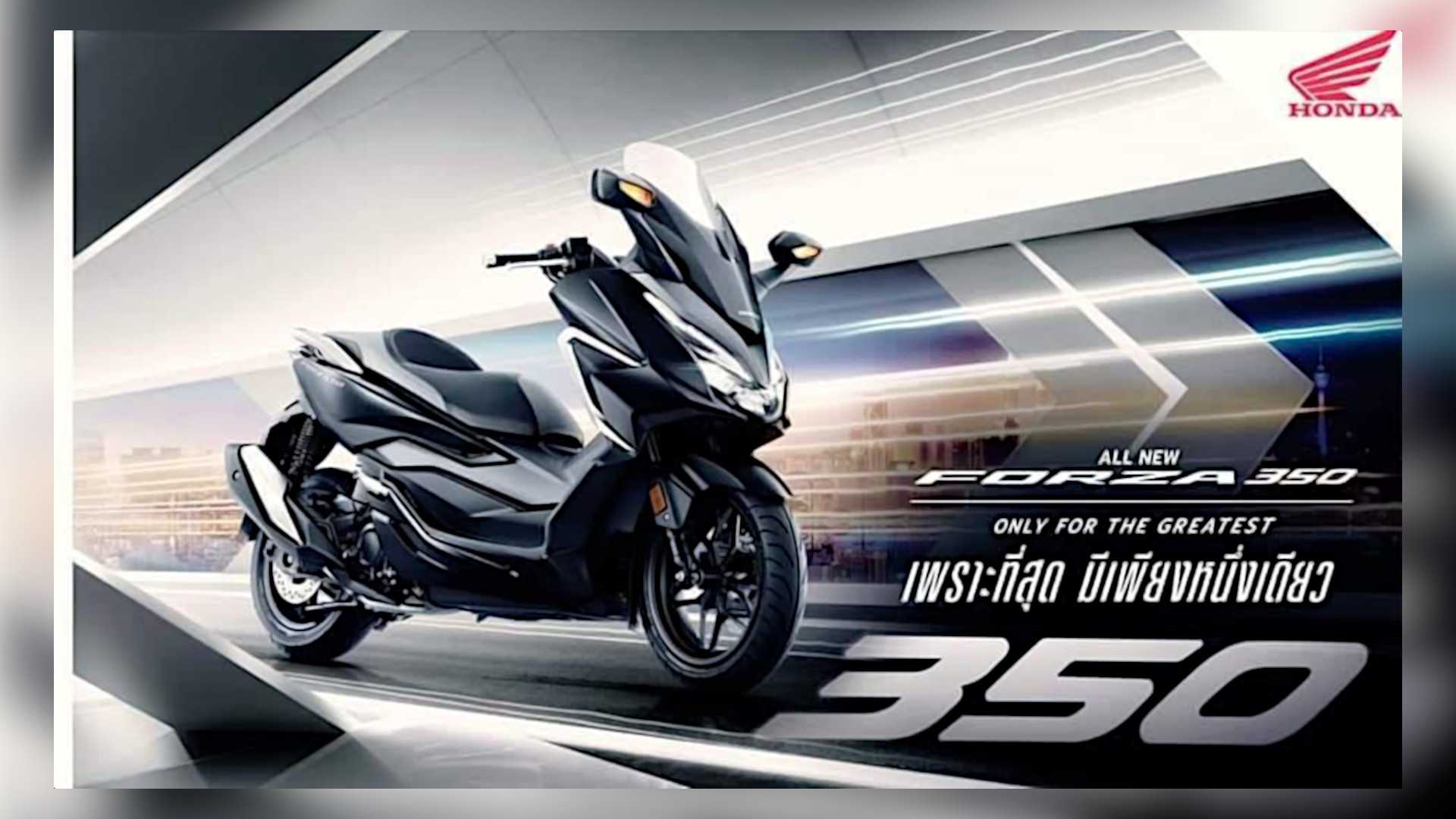 Honda Forza 350 2024 Specs and features