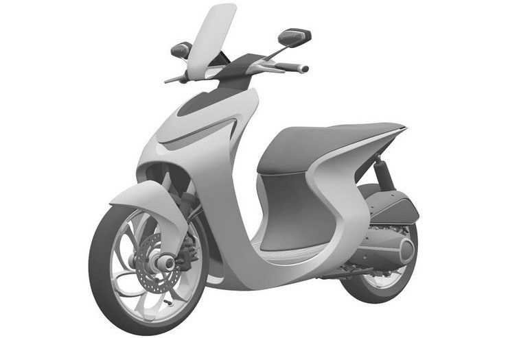 Honda Retro Scooter Concept Design Leaked