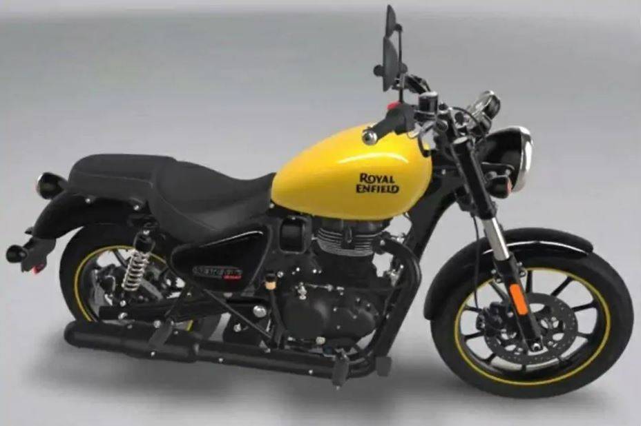 Royal enfield new on sale model yellow