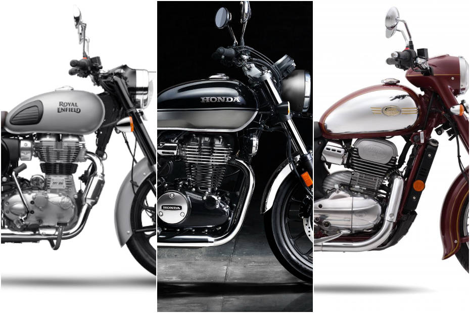 Honda CB 350 H'Ness Spec Comparison