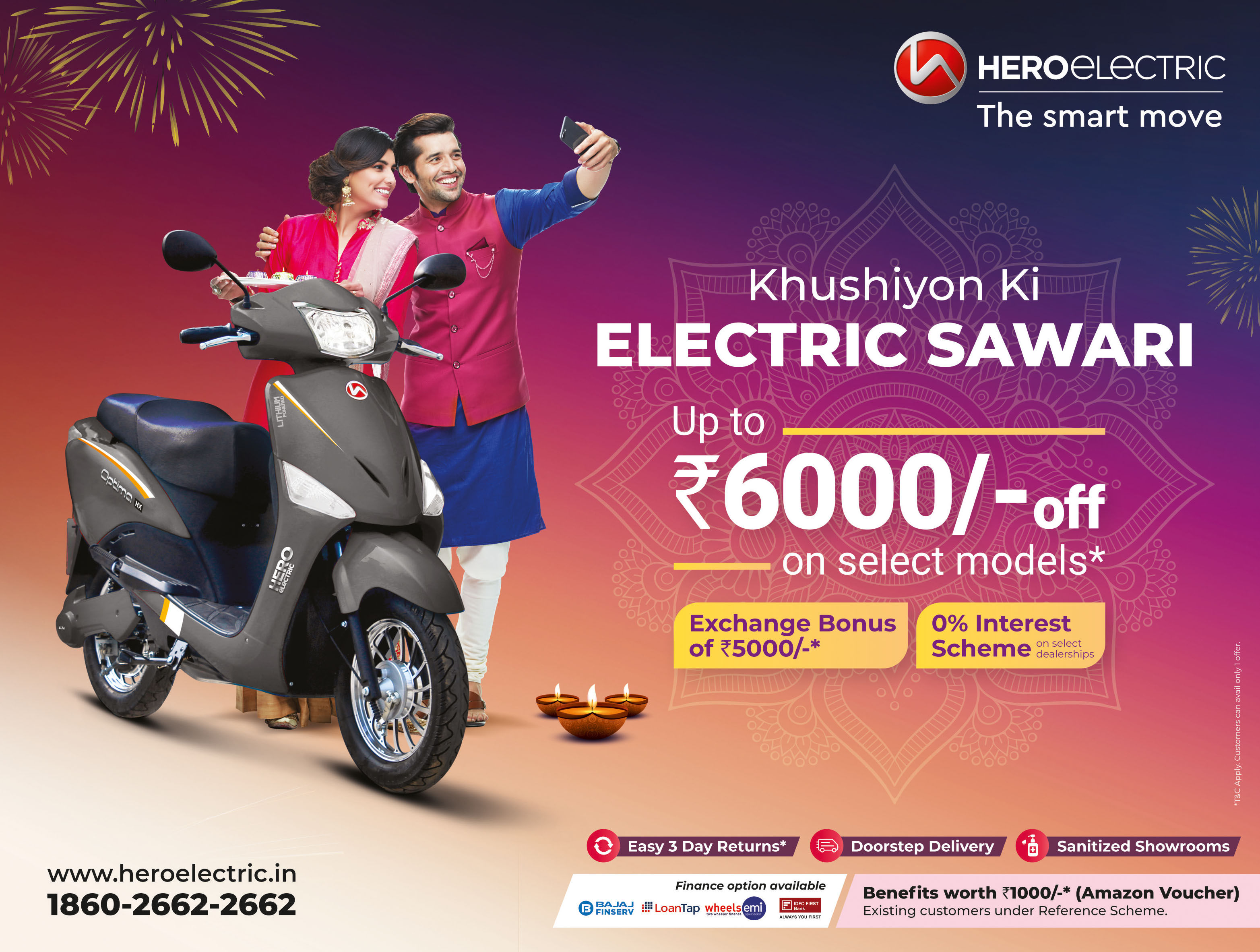 Diwali Offers 2020 Hero Electric Announces New Launches And Festive