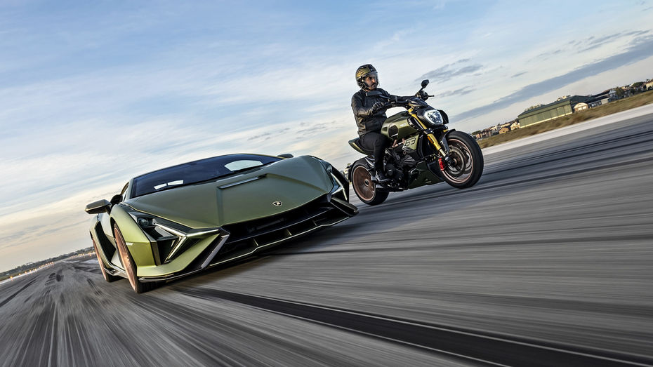 Ducati Unveils Lamborghini Edition Diavel 1260 Bikedekho