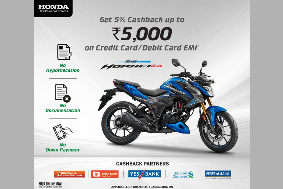 Honda Hornet 2.0 December Offers