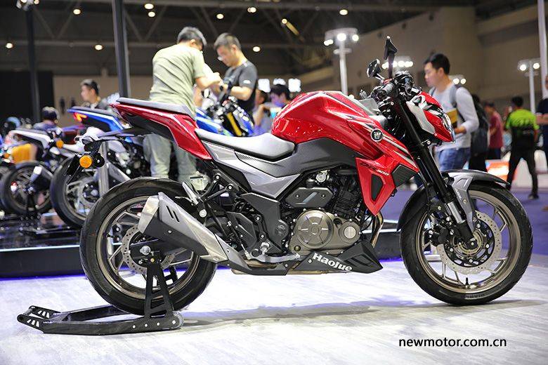 Haojue DR300 Showcased At 2018 Chongqing Mobo Fair