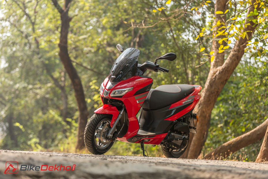 Aprilia SXR 160 First Ride Review In Images BikeDekho