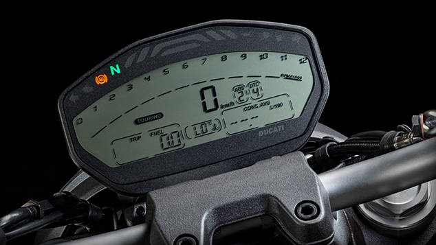 ducati monster dashboard