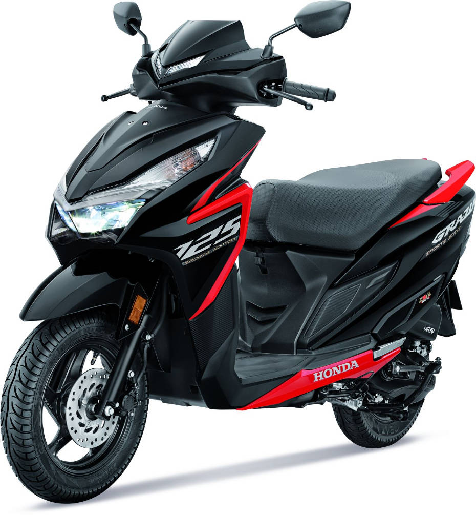 honda grazia bs4 on road price