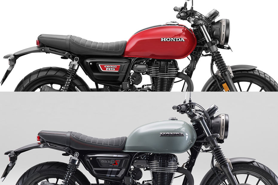 Honda CB350RS vs GB350S: Image Comparison