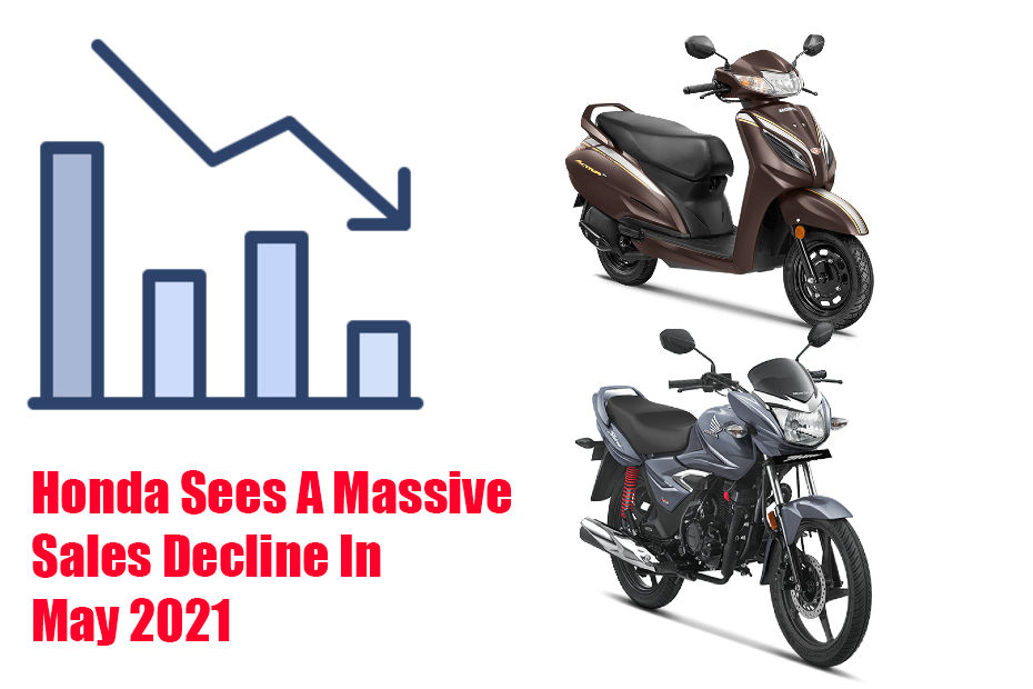 Honda’s Sales Report For May 2021: Activa 6G And Shine 125 Perform Well, Hornet Fails To Deliver