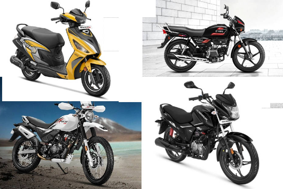 Hero motocorp best sale price list 2021